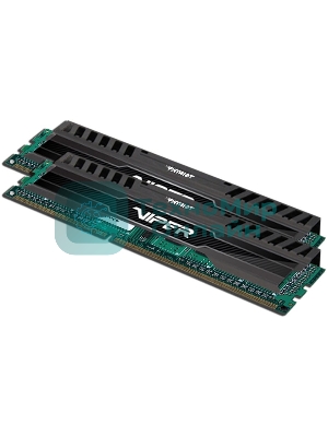 Оперативная память Patriot Viper 3, DDR3, 16GB (2x8 GB), 1600 MHz, CL10, DIMM, радиатор, черный