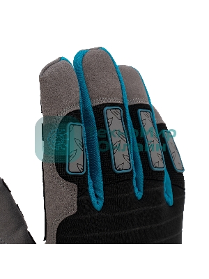 Перчатки универсальные Gross усиленные, с защитными накладками, DELUXE, размер L (9)