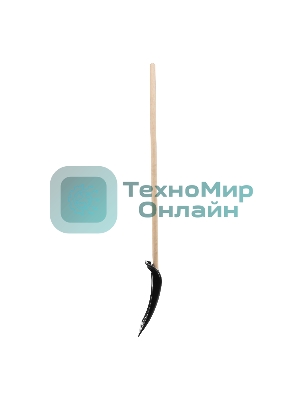 Лопата для уборки снега Сибртех пластиковая, 380х360х1420 мм, деревянный черенок