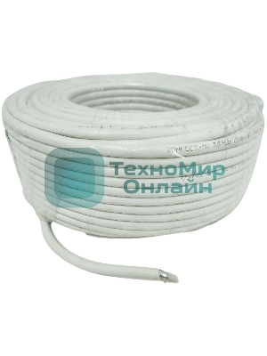 Кабель Premier CONNECT-AV RG-6/U CCS WT 50м. белый (21-321 50)