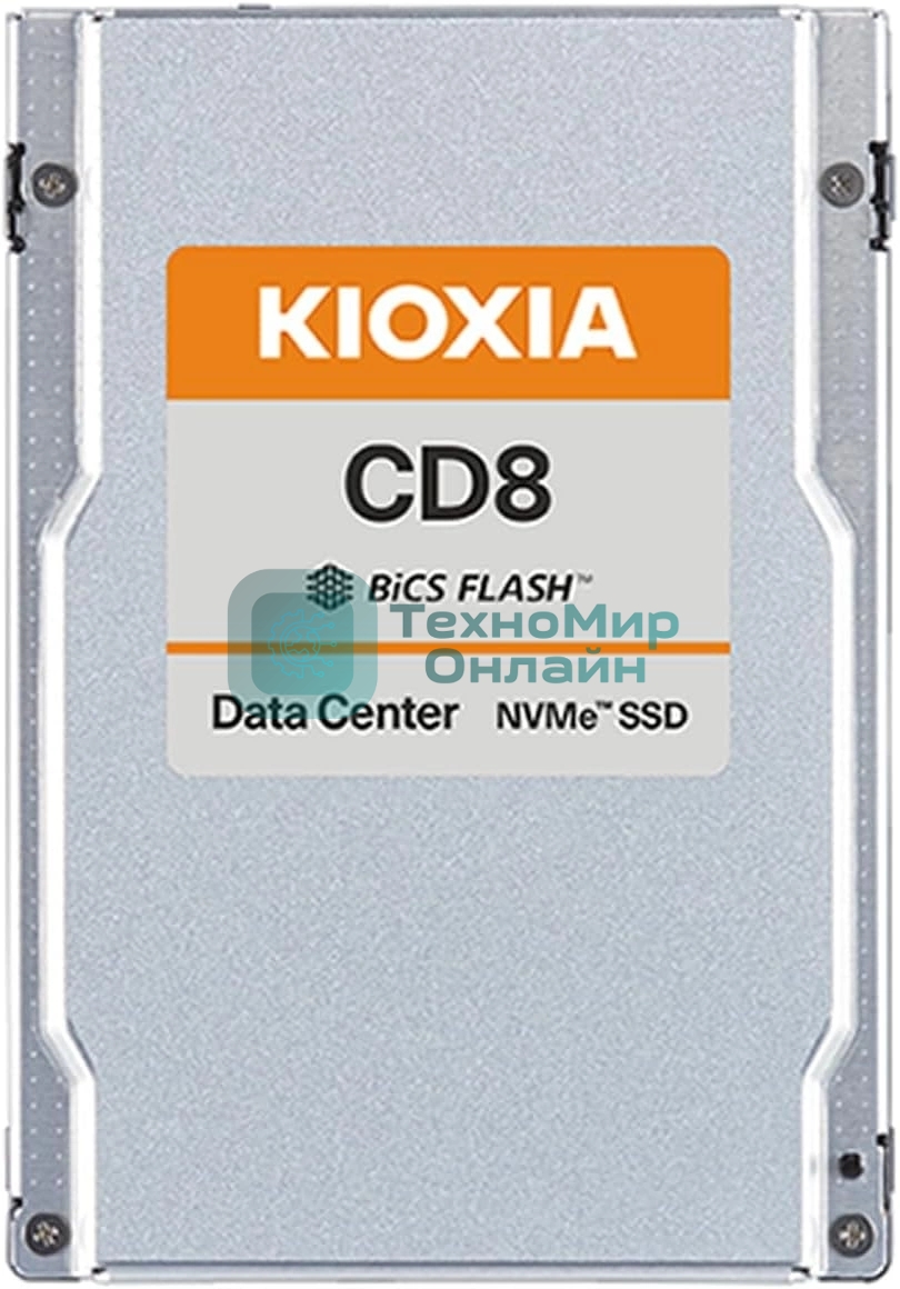 Накопитель SSD Toshiba PCIe 4.0 x4 3.84TB KCD8XRUG3T84 CD8-R Kioxia 2.5