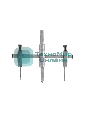 Сверло по кафелю и плитке Kranz Балеринка, регулируемое, 30-130 мм