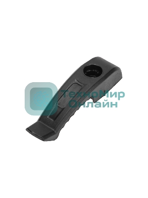 Держатель кабеля Rexant для прямого монтажа односторонний черный, 67 мм (20 шт/уп)