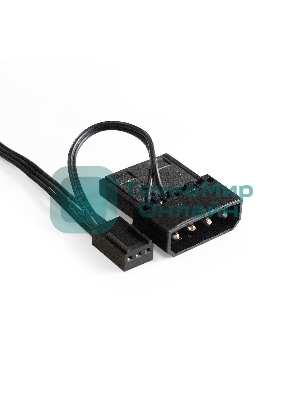 Вентилятор с подсветкой ExeGate EX12025HM3PM.FRGb.PRM (120x120x25 мм, FRGb, Hydraulic bearing (гидродинамический), 3pin+Molex, 1200RPM, 24dBA)