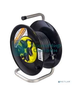 Удлинитель на катушке PERFEO (PF_B4674) RU POWER на катушке, б/з, 4 гн-30 м