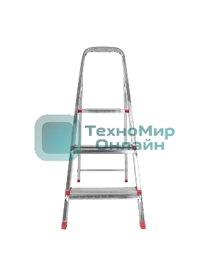 Стремянка металлическая Rexant 3 ступеньки, усиленный профиль