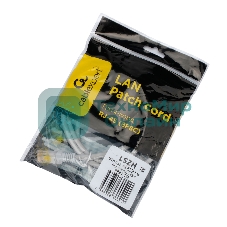 Патч-корд LSZH UTP Cablexpert PP31-1M cat.5e, 1м, литой, многожильный, серый