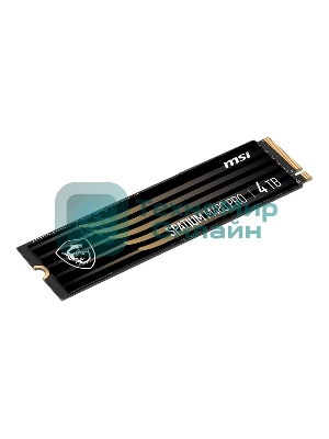 Накопитель SSD MSI SPATIUM M480 PRO, 2Tb, M.2 2280, PCIe 4.0 x4, NVMe, R/W 7400/7000