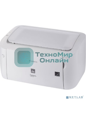 Принтер лазерный Canon imageCLASS LBP6030 (8468B008), A4, ч/б, печ. до 18 стр/мин., 600 x 600 dpi, USB, белый.