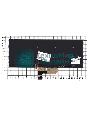 Клавиатура для ноутбука Lenovo Yoga 9-14ITL5, черная