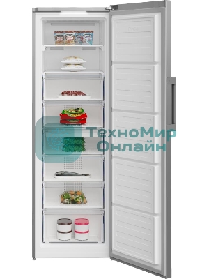 Морозильная камера Beko B3RFNK312G, серый, 275 л, 6 ящиков