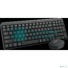 Комплект клавиатура+мышь Logitech Wireless Combo MK250 Compact беспроводной, Bluetooth, 1000 DPI, чёрный