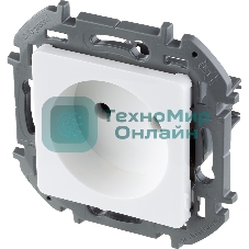 Розетка 2К 16А 250 В белый