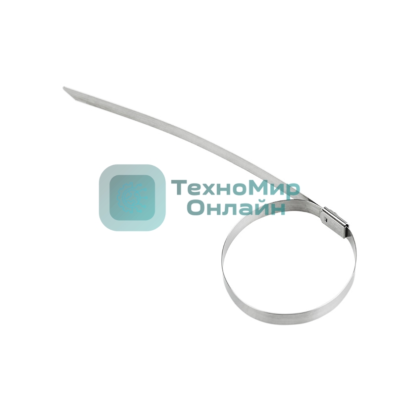 Хомут-стяжка стальной Rexant 400x7,9 мм, упаковка 100 шт.