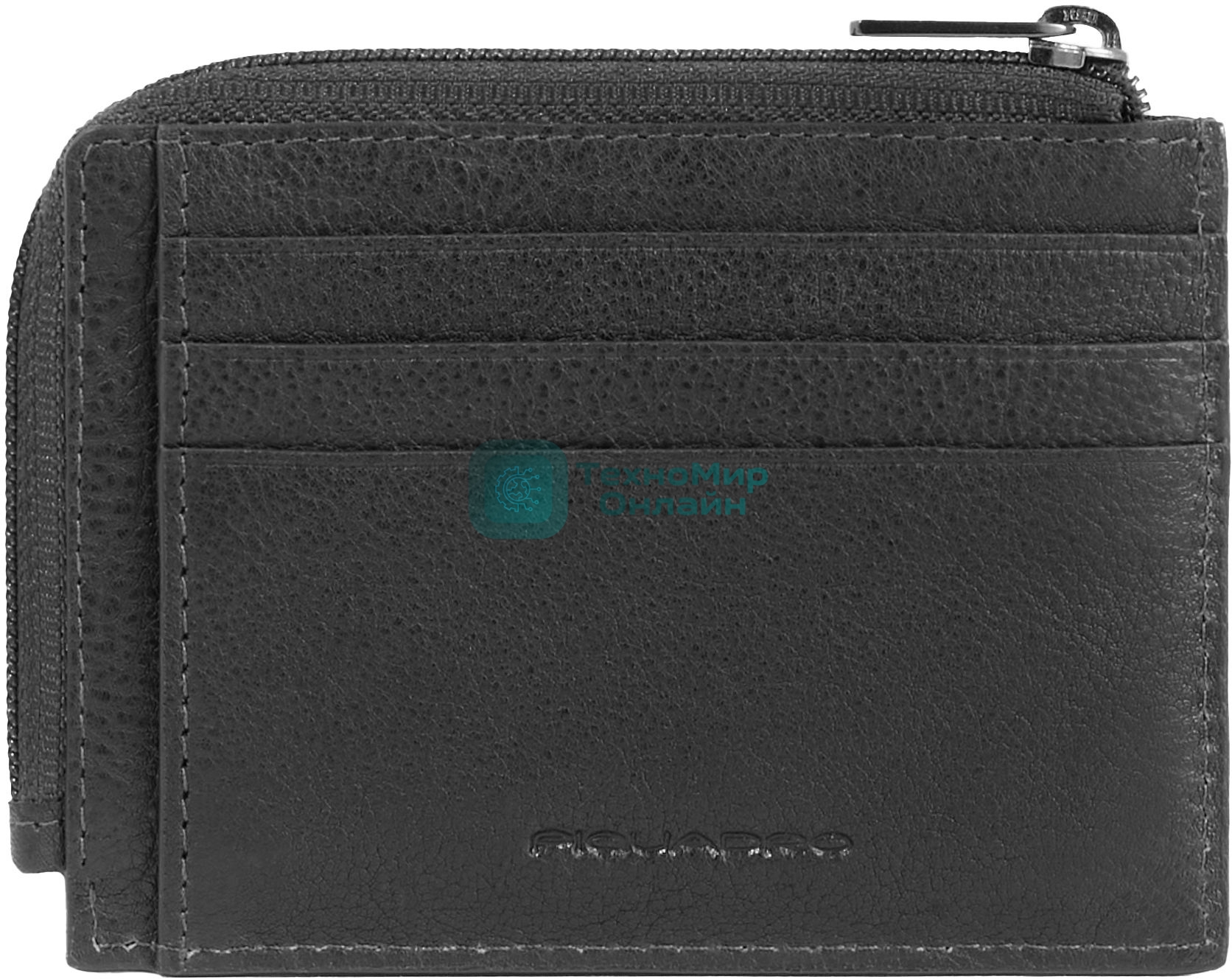 Чехол для кредитных карт Piquadro Carl PP4822S129R/N черный натур.кожа