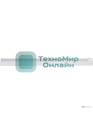 Линейный светодиодный светильник ЭРА LLED-02-08W-4000-MS-W 8Вт 4000K L572мм с датчиком движения