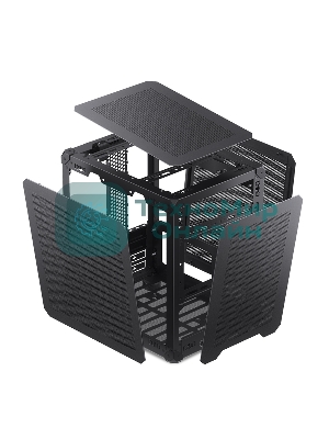 Компьютерный корпус JONSBO C6 Black MATX без БП, mini-ITX, micro-ATX, черный