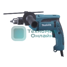 Дрель Makita HP1640, 680 Вт, сетевая, ударная