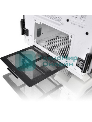 Компьютерный корпус Thermaltake View 71 TG Snow CA-1I7-00F6WN-00 White/Win/SPCC/Tempered Glass*4/Color Box/Riing 140мм White Fan*2