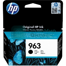 Картридж струйный HP 963 3JA26AE черный (1000 стр) для HP OfficeJet Pro 901x/902x