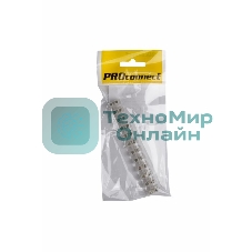 Колодка клеммная КВ-6 PROconnect, 6А, 6 мм², индивидуальная упаковка, 1 шт.