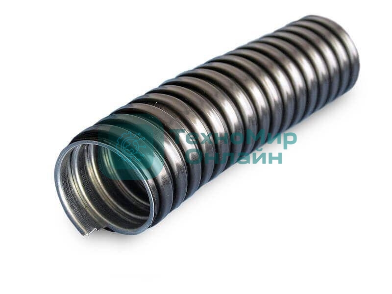 Металлорукав в ПВХ изоляции Р3-ЦПнг 25 d25мм без протяжки черный (уп.50м) ЗЭТА zeta44206