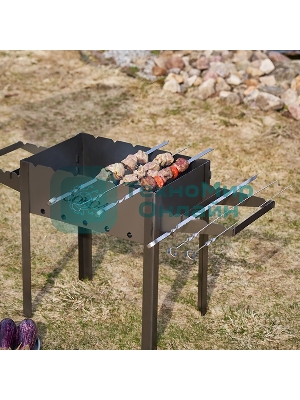 Набор из 6 шампуров Сокол в колчане (фирменный чехол)