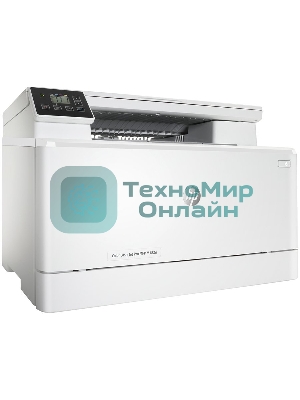 МФУ лазерное HP Color LaserJet Pro MFP M182n (7KW54A), A4, цветной, печ. до 16 стр/мин., 600 x 600 dpi (печать) 1200x1200dpi (скан.), USB, RJ-45, Air Print, Mopria