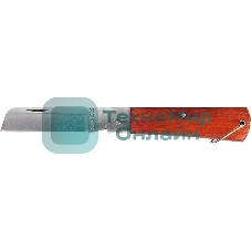 Нож складной Sparta 200 мм, прямое лезвие, деревянная ручка