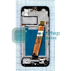 Дисплей для Samsung Galaxy A01 SM-A015F (узкий разъем) черный