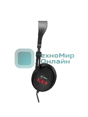 Гарнитура Exegate HS-120S чёрный, проводная, 2 x mini jack 3.5 мм, подвижный микрофон