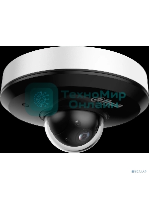 Уличная мини-купольная PTZ IP-видеокамера DAHUA DH-SD1A404DB-GNY с ИИ 4Мп, 1/2.8” CMOS, моторизованный объектив 2.8~12мм (4x), видеоаналитика, ИК 20м, IP66, IK08, корпус: металл
