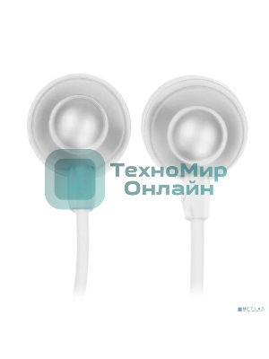 Наушники проводные Dialog EP-F55 серебристый, внутриканальные, Jack 3.5 мм
