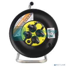 Удлинитель на катушке PERFEO (PF_B4674) RU POWER на катушке, б/з, 4 гн-30 м