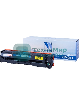 Картридж лазерный NVPrint совместимый HP Laser Jet Pro M252, MFP M277 CF401A Cyan (1400k)