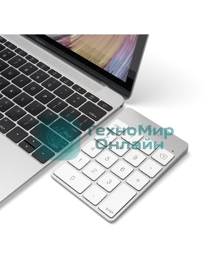 Цифровой блок Satechi ST-SALKPS беспроводной, Bluetooth, серебристый
