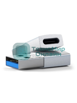 Адаптер Satechi USB Type-A to Type-C. Цвет серебристый.