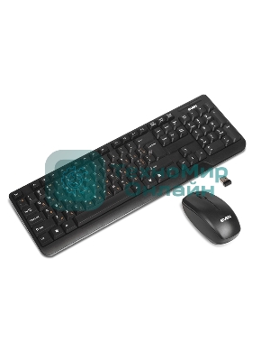 Комплект клавиатура + мышь SVEN Comfort 3300 Wireless Беспроводной SV-03103300WB