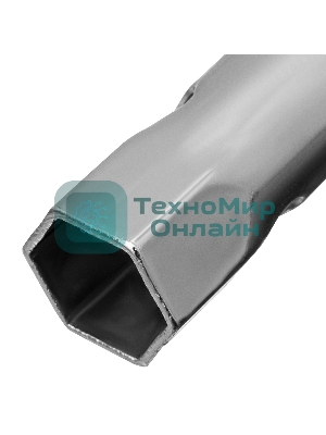 Набор ключей-трубок торцевых Sparta 8 х 17 мм, вороток, оцинкованные, 6 шт.