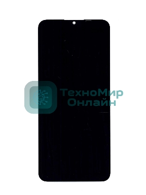 Дисплей для Realme C21/C11 2021 черный