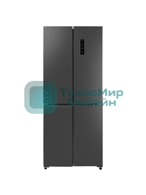 Холодильник Бирюса CD 405 DI темная нержавеющая сталь двухкамерный 289/130л морозилка снизу Side by Side