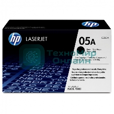 Картридж лазерный HP CE505A черный LJ P2055/P2035 (2300 стр.)