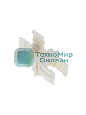 Крепеж-клипса для монтажного пистолета Rexant Ø 16 мм, белая (100 шт/уп)