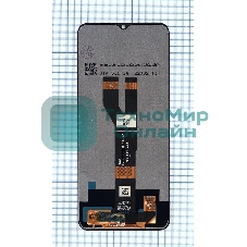 Дисплей для Realme C21/C11 2021 черный