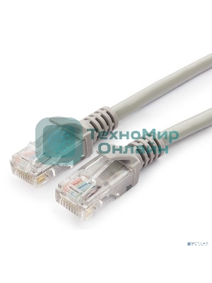 Патч-корд медный UTP Cablexpert PP10-10M cat.5, 10м, литой, многожильный, серый