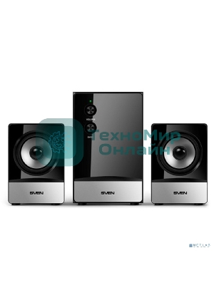 Акустическая система SVEN MS-90 черный (2x2.5W+ сабвуфер 5W, дерево)