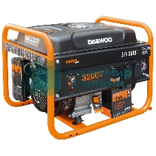 Генератор DAEWOO GDA 3500E 2.8/3.2 кВт 230В 208см3 7.0лс 15л 2х230В 42кг