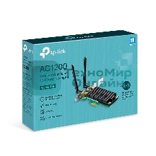 Адаптер TP-Link ARCHER T4E AC1200 Двухдиапазонный Wi-Fi адаптер PCI Express