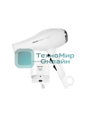 Фен Centek CT-2251 белый, 2100 Вт, ионизация