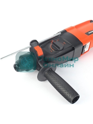 Перфоратор Patriot RH 262 The One Перфоратор 140301325 SDS+, мощность 820 Вт, 2,9 Дж, 4 режима работы, макс.диаметр 26мм, в пластиковом кейсе
